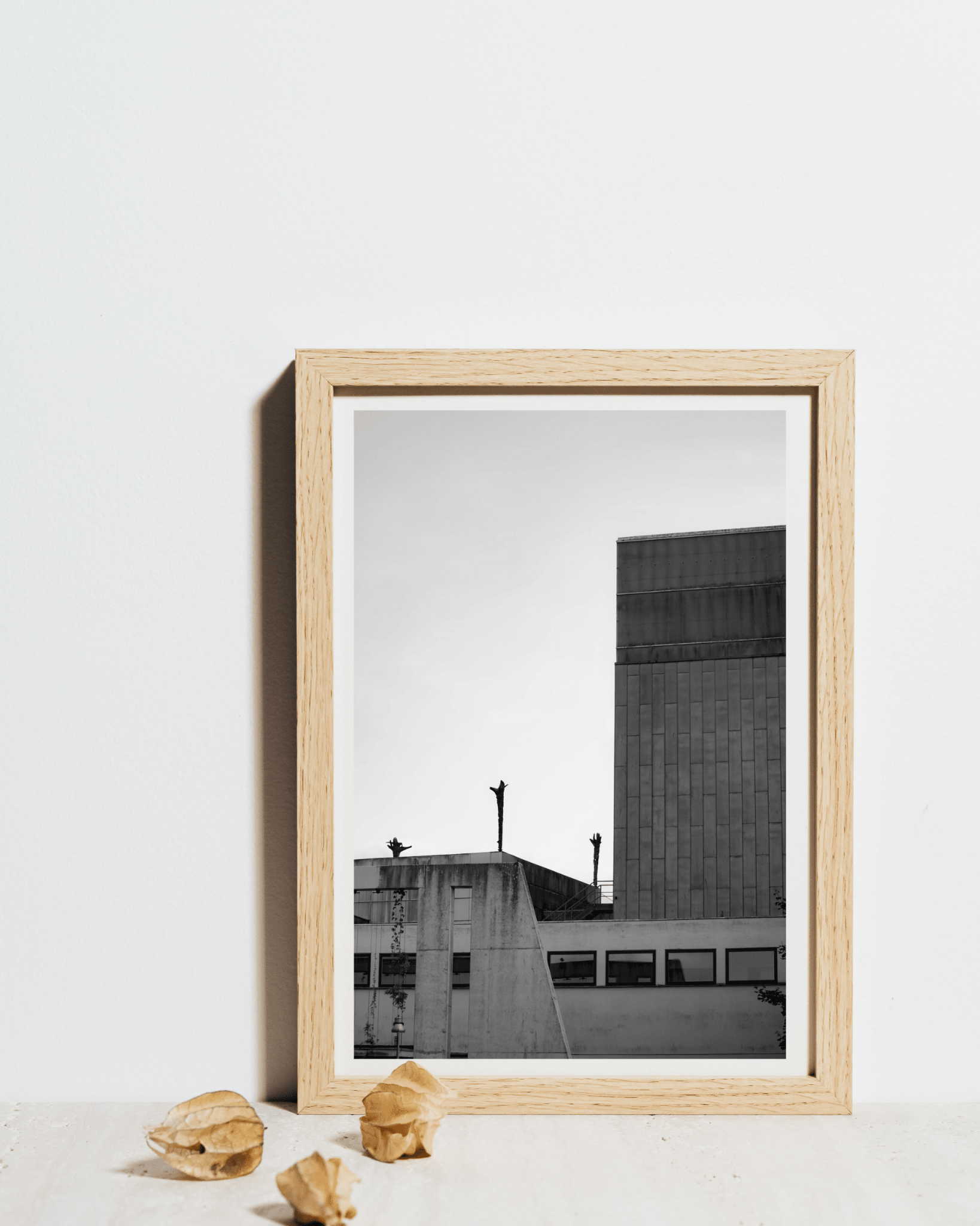 Nordic Structure nordisk kunstplakat fra EKKOVISUALS
